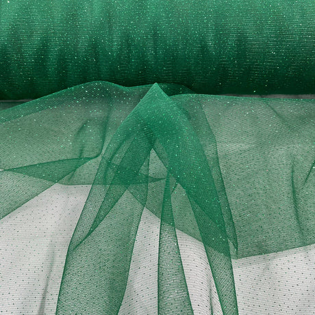 1 Yard 60" Wide Glitter Mesh Fabric Perfect for Bridal, Quinceanera & Dance Costumes