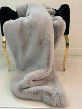 Soft Cozy Faux Fur Blanket/Coverlet/Bedspread/Throw/Bedcover/Quilt for Luxurious Comfort