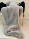 Soft Cozy Faux Fur Blanket/Coverlet/Bedspread/Throw/Bedcover/Quilt for Luxurious Comfort