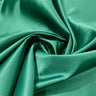1 Yard Satin Bridal Fabric Black 60" 100 Percent Polyester