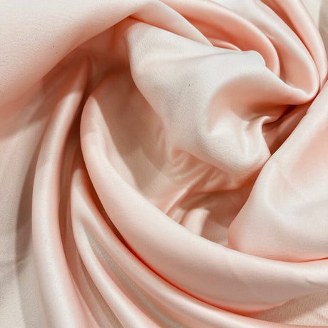 1 Yard Satin Bridal Fabric Black 60" 100 Percent Polyester