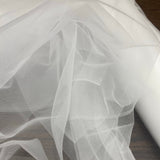 1 Yard 2 Way Stretch Nylon Net Mesh Fabric | 60" Width | Lightweight Sheer Mesh for Gowns, Dancewear & Costumes