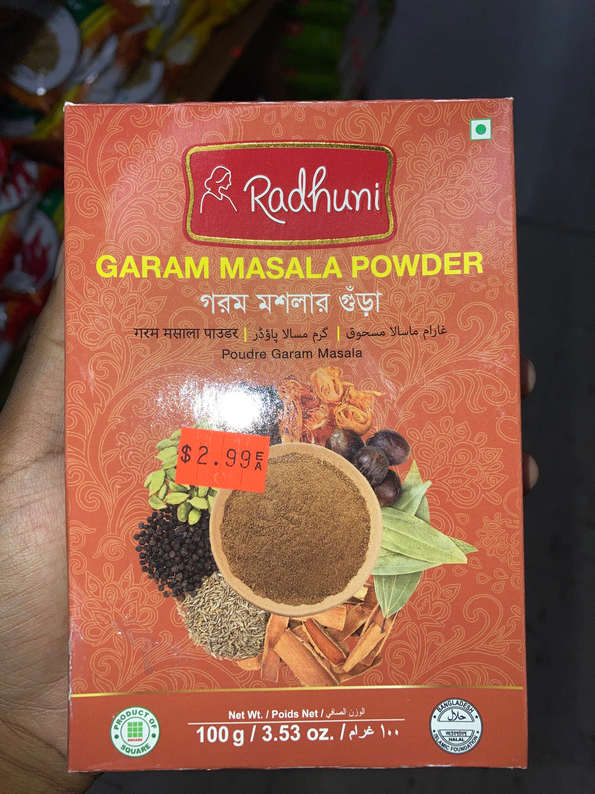 Radhuni Garam Masala 100G