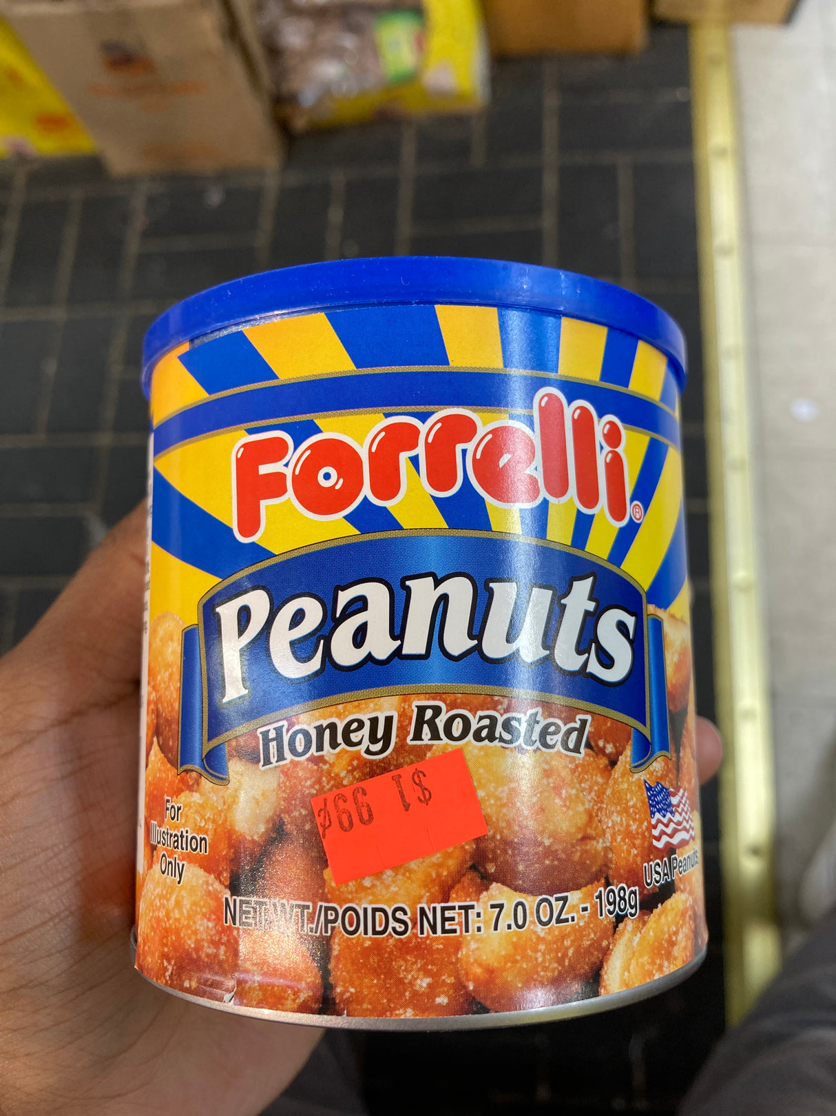 Forrelli Honey Roasted PEANUTS 198G