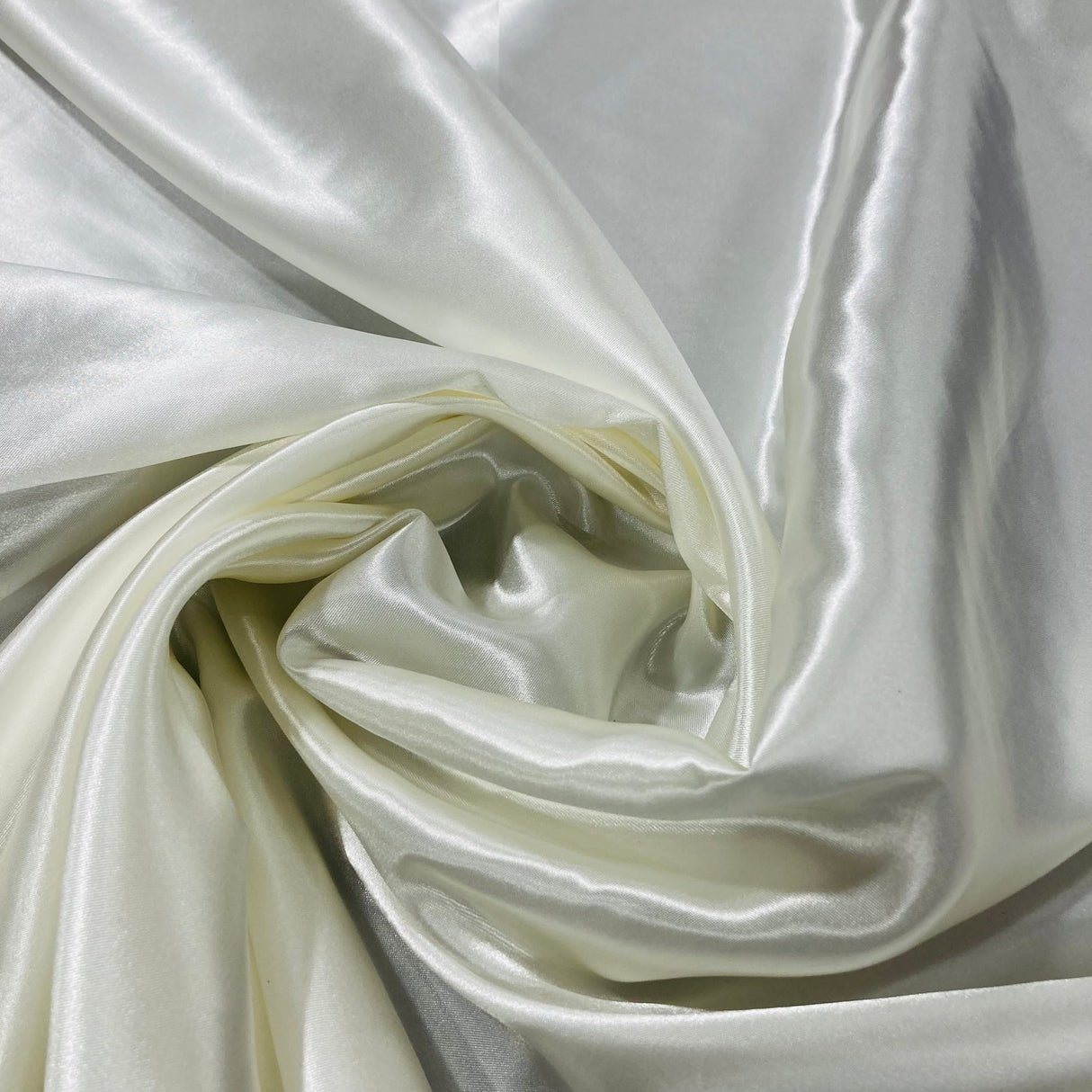 1 Yard Aqua Blue 60" Charmeuse Medium Satin Lining Fabric