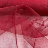 1 Yard 60" Wide Glitter Mesh Fabric Perfect for Bridal, Quinceanera & Dance Costumes