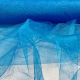 1 Yard 60" Wide Glitter Mesh Fabric Perfect for Bridal, Quinceanera & Dance Costumes
