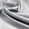 1 Yard Satin Bridal Fabric Black 60" 100 Percent Polyester