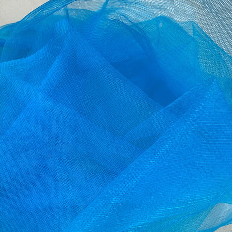 1 Yard 2 Way Stretch Nylon Net Mesh Fabric | 60" Width | Lightweight Sheer Mesh for Gowns, Dancewear & Costumes
