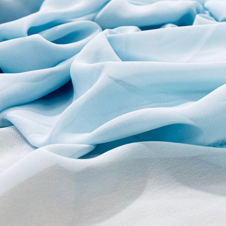 1 Yard Rose Powder Chiffon Fabric Lightweight Sheer Soft Material for Dresses Scarves and Décor 60 Inch Width