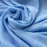 1 Yard Chiffon Fabric in Rose Powder 60" Wide, Sheer Lightweight Polyester for Dresses & Formal Wear