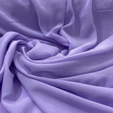 1 Yard Chiffon Fabric in Rose Powder 60" Wide, Sheer Lightweight Polyester for Dresses & Formal Wear