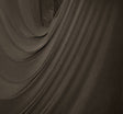 ITY Chocolate Polyester Spandex Fabric - Chocolate, 58/60" Width (1 Yard)