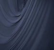 ITY Navy Polyester Spandex Fabric - Navy, 58/60" Width