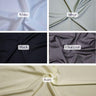 1 Yard Ivory Shiny Milliskin Nylon Spandex 4-Way Stretch Fabric 60" Width