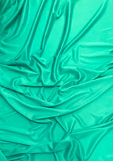 Stretch Lining Polyester Fabric - Jade, Matte Soft, 60" Wide (1 Yard)