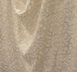 Lace 1D609 Ivory Gold Foil Fabric - Ivory Gold Foil, 52/54" Width (1 Yard)