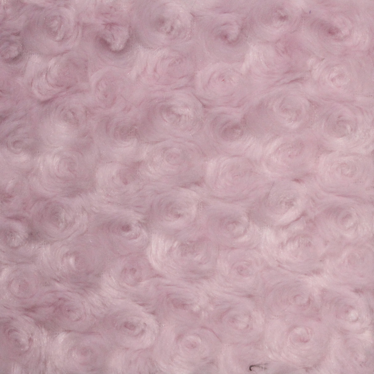 1 Yard Light Pink Minky Rosebud Fabric 58/60" Width Rose Swirl Embossed