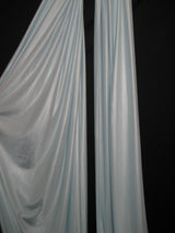 Low Stretch Polyester Fabric - Light Blue, 108"-120" Width (1 Yard)