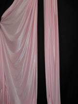 Low Stretch 40 Denier Tricot Polyester Fabric - Light Pink, 108"-120" Width (1 Yard)