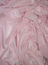 Low Stretch 40 Denier Tricot Polyester Fabric - Light Pink, 108"-120" Width (1 Yard)