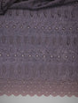 Navy Medium Eyelet 80% Polyester 20% Cotton Fabric - Navy, Small Eyelets, 41"-42" Width
