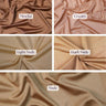 1 Yard Cream Shiny Milliskin Nylon Spandex 4-Way Stretch Fabric 60" Width