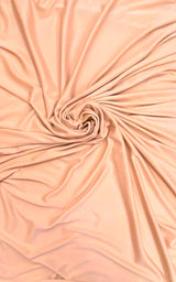 Stretch Lining Polyester Fabric - Nude, Matte Soft, 60" Width