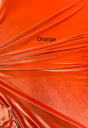 Orange Stretch Velvet Fabric - Orange, 58"-60" Width