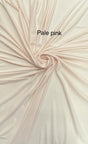 Stretch Lining Polyester Fabric - Pale Pink, Matte Soft, 60" Width (1 Yard)
