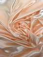 Peach Polyester Satin Fabric - Peach, 58"-60" Width