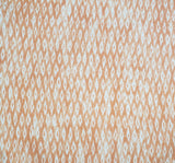 1 Yard Persimmon Rayon Crinkle Fabric 50/52" Wide Lightweight Crepon Textile for Fashion & Sewing Projects