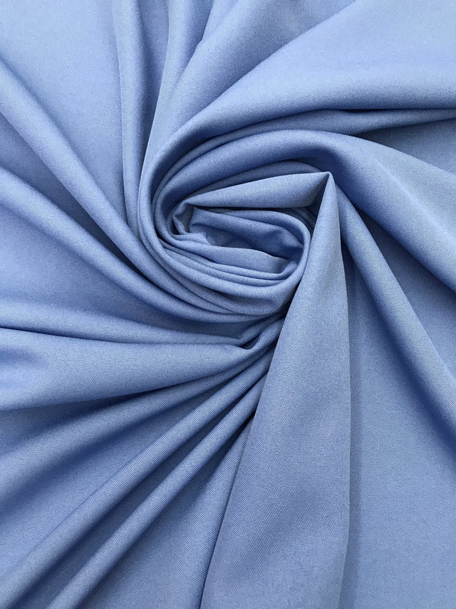 Poly Poplin Polyester Fabric - Periwinkle, 59/60" Width (1 Yard)