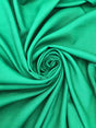Poly Poplin Polyester Fabric - Kelly Green, Solid, 59/60" Width (1 Yard)
