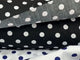 1 Yard Small Polka Dot Poly Cotton Fabric Multi Color for Apparel Crafts 60 Inch Width