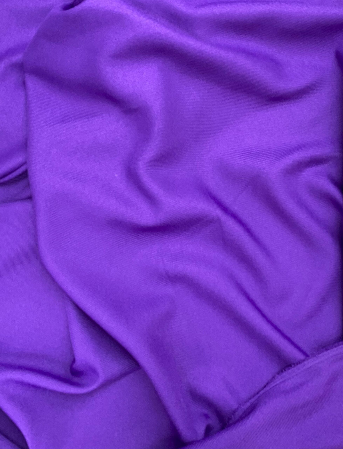 Gabardine Purple Polyester Gabardine Fabric - Purple, 59/60" Width