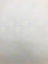 Ivory Rachelle Lace Polyester Fabric - Sheer Floral Lace, Ivory, 58/60" Wide