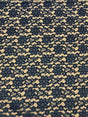 Navy Rachelle Lace Polyester Fabric - Sheer Floral Lace, Navy, 58/60" Wide (1 Yard)