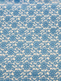 Turquoise Rachelle Lace Polyester Fabric - Sheer Floral Lace, Turquoise, 58/60" Width