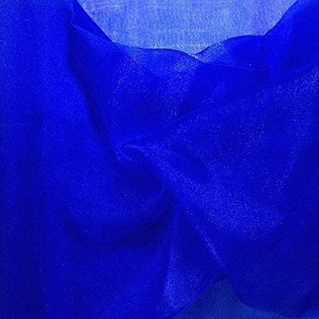 1 Yard Fabric Collections Inc. Sparkle Crystal Sheer Organza, 60? Wide 100% Polyester Shiny Fabric