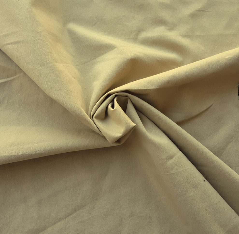 1 Yard Beige Cotton Mini Canvas Fabric Durable Lightweight Canvas
