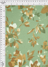 1 Yard Cozy Floral Double Knit Fabric Polyester Rayon Spandex Blend 56/57 Inch Medium Weight Stretch