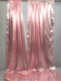 Satin Backdrops Polyester Satin Fabric - Shiny, Multiple Colors, 10' Width