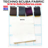 Techno Scuba Polyester Spandex Fabric - Stretch, 58"/60" Wide, 16 Color Set D