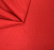 Shantung Slub Solid Red Polyester Fabric - Red Solid, 58/60" Width (1 Yard)