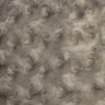 1 Yard Silver Minky Rosebud Fabric 58/60" Width Rose Swirl Embossed