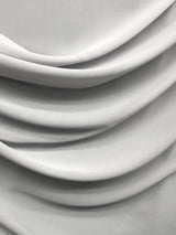Silver Chiffon Polyester Fabric - Silver, Sheer, 59"-60" Width (1 Yard)