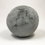 1 Count Luxury Faux Chinchilla Yoga Ball Exercise Chair with Washable Cover 75" width