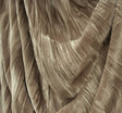 STV Pleated Velvet Crushed Polyester Spandex Fabric - Dirty Grey, Pleated Crushed Velvet, 48/50" Width