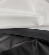 Tricot Fusible Interfacing Polyester Fabric - Black, White, 60" Width